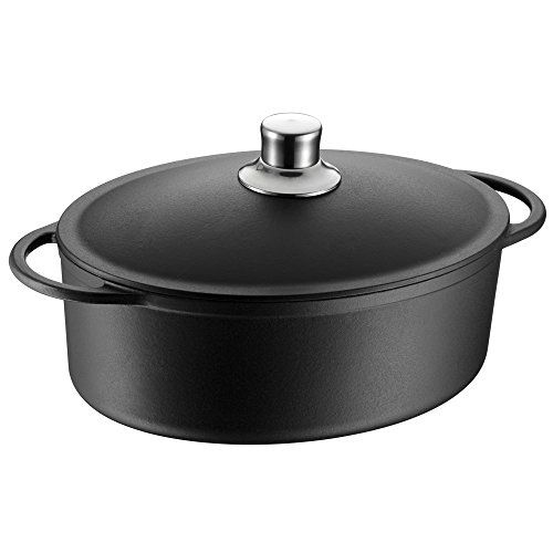 Купить Жаровня WMF 30х23,5 см, 5 л, овальная WMF по цене 21 800 ₽ — Superposudka Жаровня WMF 30х23,5 см, 5 л, овальная WMF, артикул 41