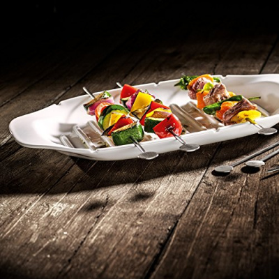 Купить Тарелка для гриля Villeroy Boch BBQ Villeroy по цене 3 900 ₽ — Superposudka Тарелка для гриля Villeroy Boch BBQ Villeroy, артикул 1